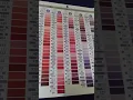What is a D M C color chart