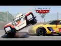 Download Lagu Cars 2 All Crashes | Cars Movie Remake | BeamNG.drive