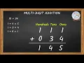Multi-Digit Addition Basics