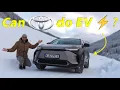 Download Lagu Toyota bZ4X driving REVIEW with AWD and winter range test!