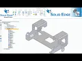 Solid edge tutorial - Advanced Sheet metal tutorial I Solid edge Gusset I Solid edge Unbend Rebend