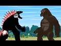 Download Lagu Godzilla Control Mechagodzilla 2021 (Pacific Rim) Fight Kong | Godzilla Cartoon