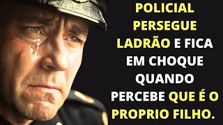 POLICIAL PERSEGUE LADRÃO e fica em choque ao descobrir que é seu PRÓPRIO FILHO!"
