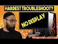 Computer Turns On But No Display - Led Light On Fan Spinning