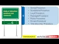 Subscriber Comments Reply 6 Stored Standalone Local Packaged Public Private Procedure