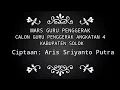 Download Lagu Mars Guru Penggerak (Calon Guru Penggerak Angkatan 4 Kabupaten Solok)