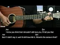 White Flag -  Dido | EASY Guitar Tutorial with Chords / Lyrics - Guitar Lessons