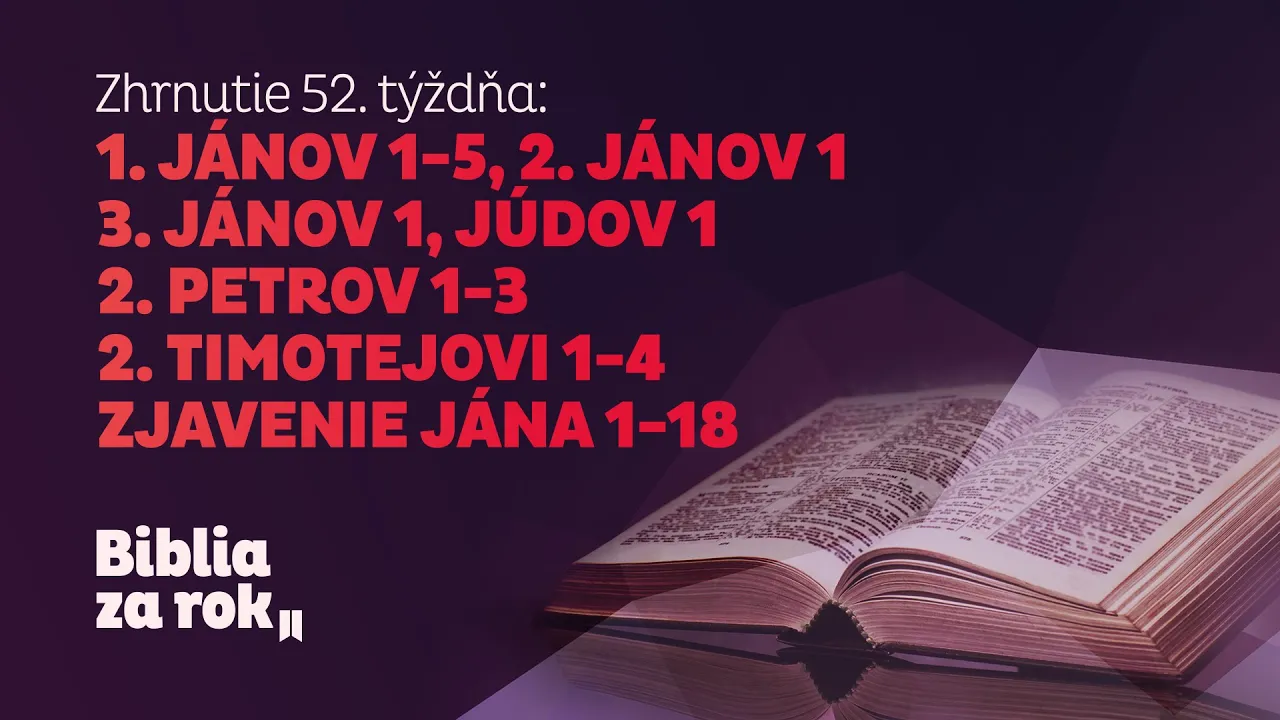 Zhrnutie 52. týždňa - Biblia za rok episode artwork
