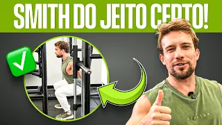 AGACHAMENTO NA BARRA GUIADA (SMITH): TÉCNICA CORRETA!