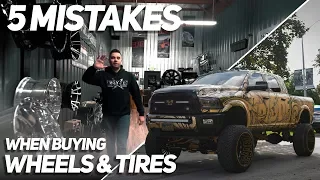 5 MISTAKES When Buying Wheels Tires