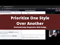 Prioritize One Style Over Another Basic CSS freeCodeCamp tutorial