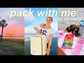 pack with me for the beach