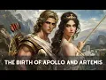 The Birth of Apollo and Artemis - The Battle with Python