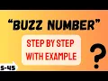 What is Buzz Number Buzz Number program Buzz Number