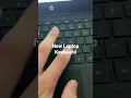 Laptop Keyboard sound