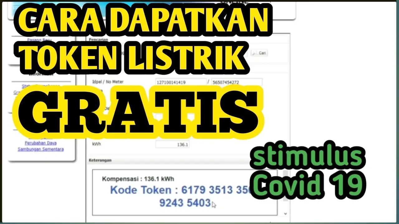 TRIBUN-VIDEO.COM - Hai Tribunners, cara dapatkan token listrik gratis melalui chat WhatsApp kini dit. 