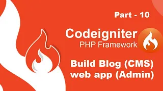 part 10 Blog CMS website in CodeIgniter 3 with AJAX fetch all articles in CI