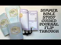 Summer Bible Study Notebook Flip Through How to Study the Bible with Creative Faith Co