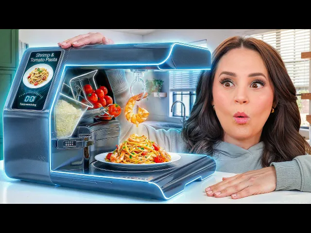 Video: I Tested Futuristic Kitchen Tech!