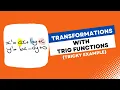 Tricky Transformation Matrices Example Involving Trig Functions MUST LEARN VCE Maths Methods