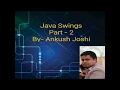 Swing lecture 2 - Swing Component Container and Layout Manager
