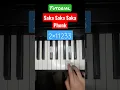 Download Lagu Saka Saka Saka Phonk tutorial on piano #shorts #piano #tutorial sakasakasakaphonk