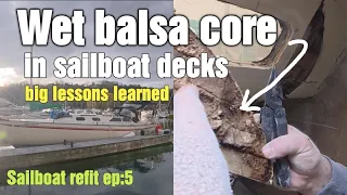 Solving my wet decks issue: sailboat refit EP:5