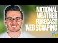 Python Day 149 Scraping Forecast Data One Element at a Time