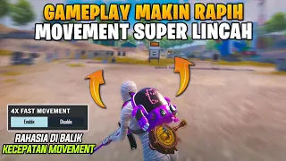 Download RAHASIA KECEPATAN MOVEMENT PRO PLAYER | TUTORIAL CARA JIGGLE PUBG MOBILE MP3