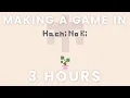 Making A Game In 3 Hours - PICO 8