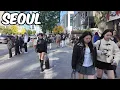 Lagu Hongdae Street Walking tour. Seoul City Korea 4k City Tour