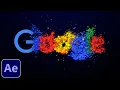 Particle Logo Reveal Animation Tutorial After Effects Particle Text Animation Particular