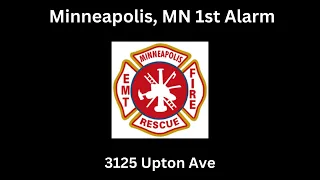 Minneapolis MN 1st Alarm Fireground 24