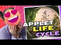 Applet Life Cycle Explained in 8 Minutes