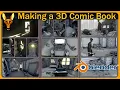Making a Comic Book in 3D Blender