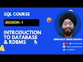 Introduction to Database RDBMS