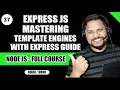 Mastering Template Engines with Express Guide Node JS in