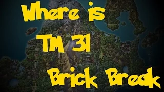 Where Is TM 31 - Brick Break Location 2 Pokemon Platinum