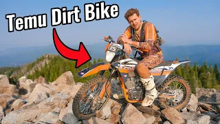 Temu Dirt Bike on Hardest Trail in America!