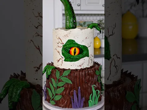 The eye is my favorite part ππ¦ #cakedecorating #shorts