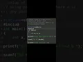 Computer programming In C C Language Exercise58