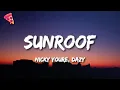 Download Lagu Nicky Youre, dazy - Sunroof (Lyrics) \
