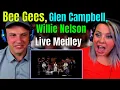 Download Lagu Reaction To Bee Gees, Glen Campbell, Willie Nelson - Live Medley 1979 | THE WOLF HUNTERZ REACTIONS