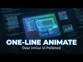 IMAnim Animate Any Dear ImGui UI in One Line
