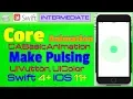 IOS 11 Swift 4 Tutorial - Make Pulsing Button Core Animation UIButton UIColor CAAnimationGroup