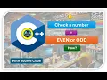 How to Check Whether a Number is Even or Odd - Coding Challenge 5