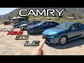 Full Tour of the 2025 Toyota Camry Lineup - LE vs SE vs XLE vs XSE