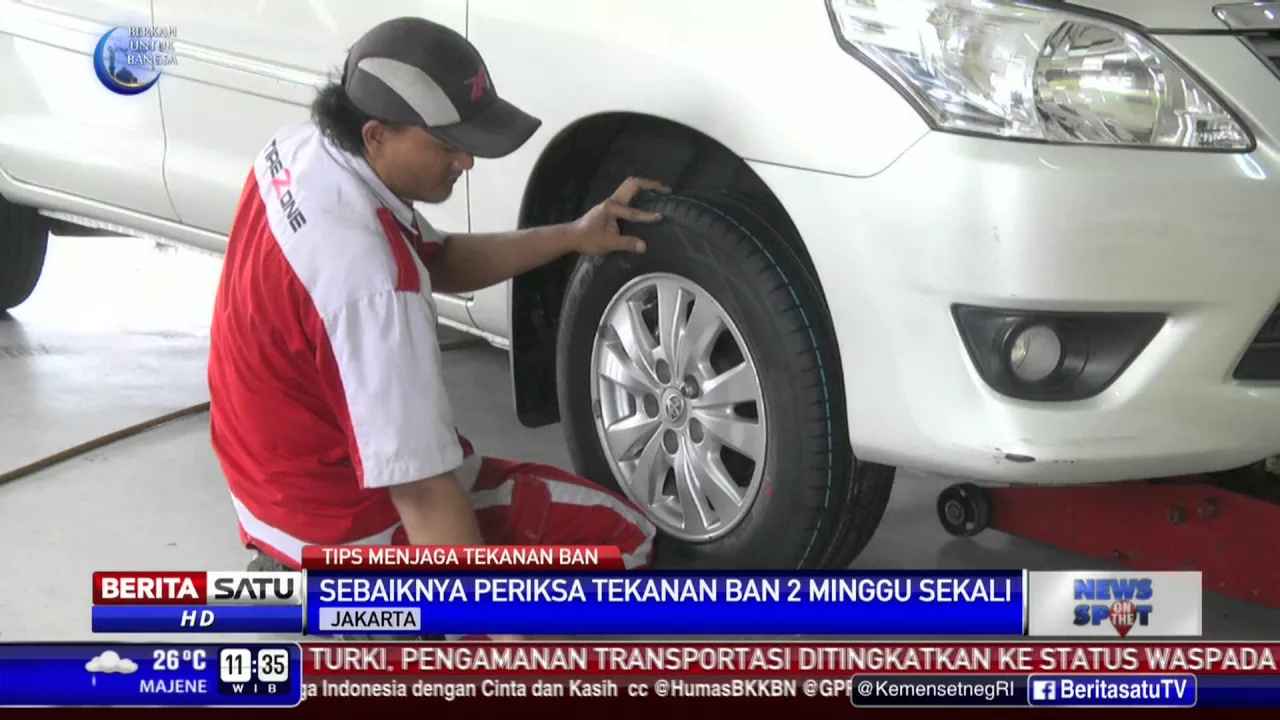 Tekanan Angin yang Ideal Pada Ban Mobil