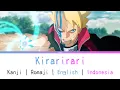 Download Lagu (TV Size) Kirarirari ~ KANA-BOON [English \u0026 Indonesia Lyrics] Boruto Opening 11