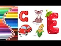 Alphabet Letter C E Colouring Pages alphabet letter colouring pages are perfect for toddlers